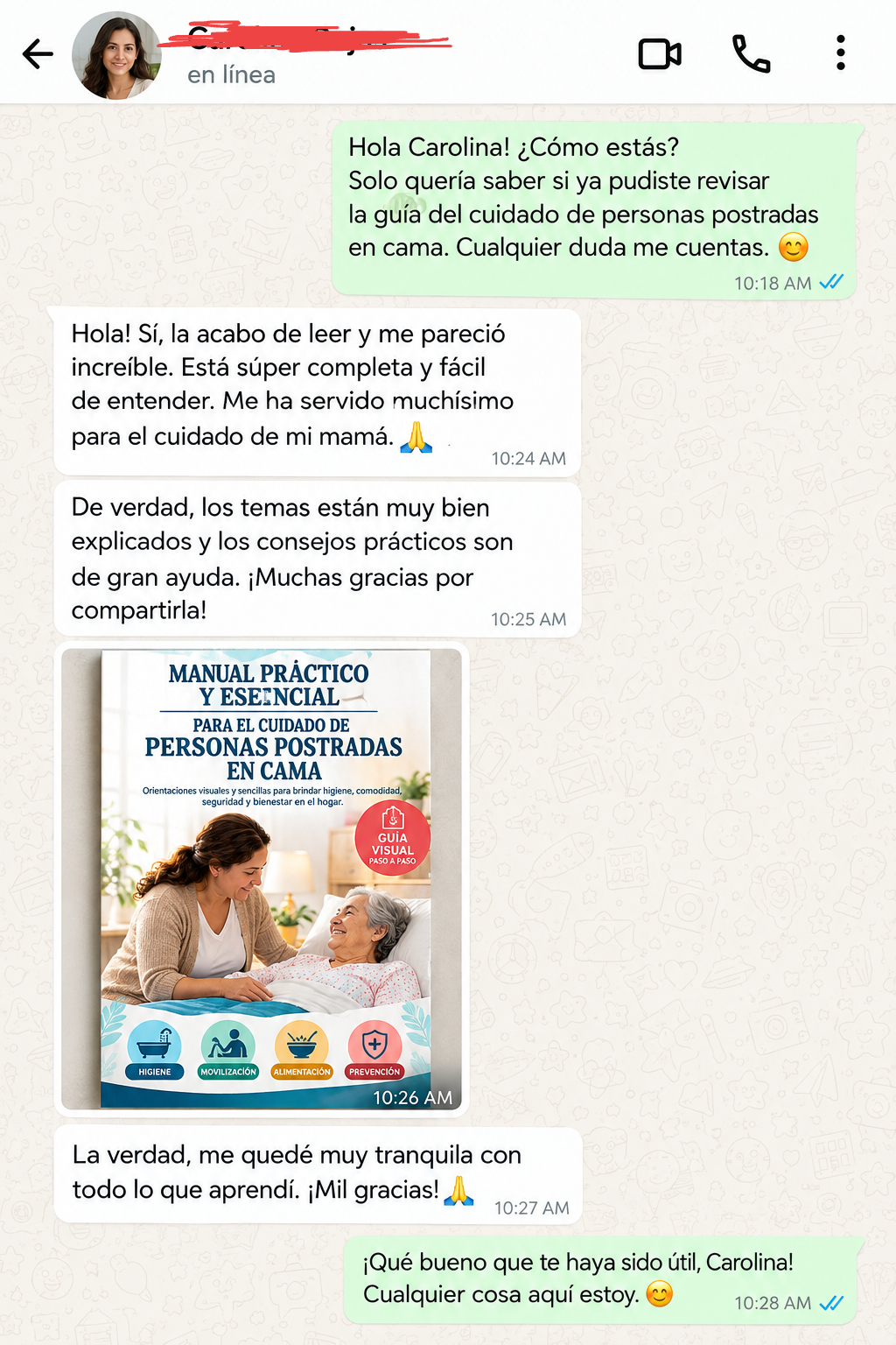 Testimonio de clienta 3