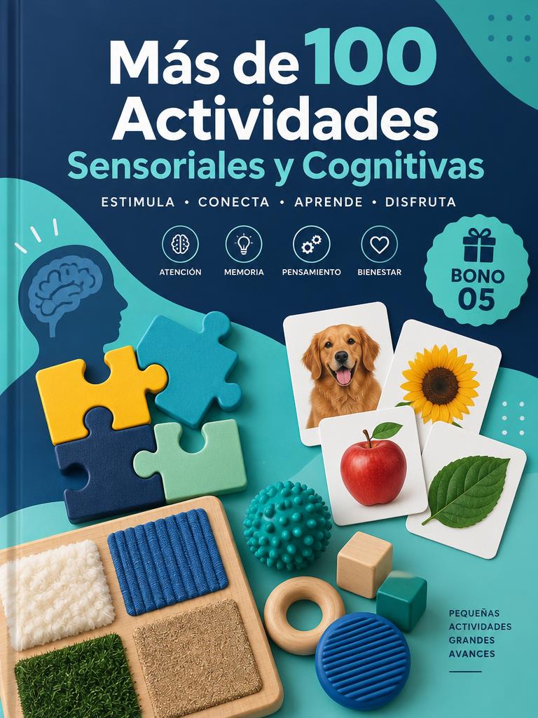 Más de 100 Actividades Sensoriales y Cognitivas